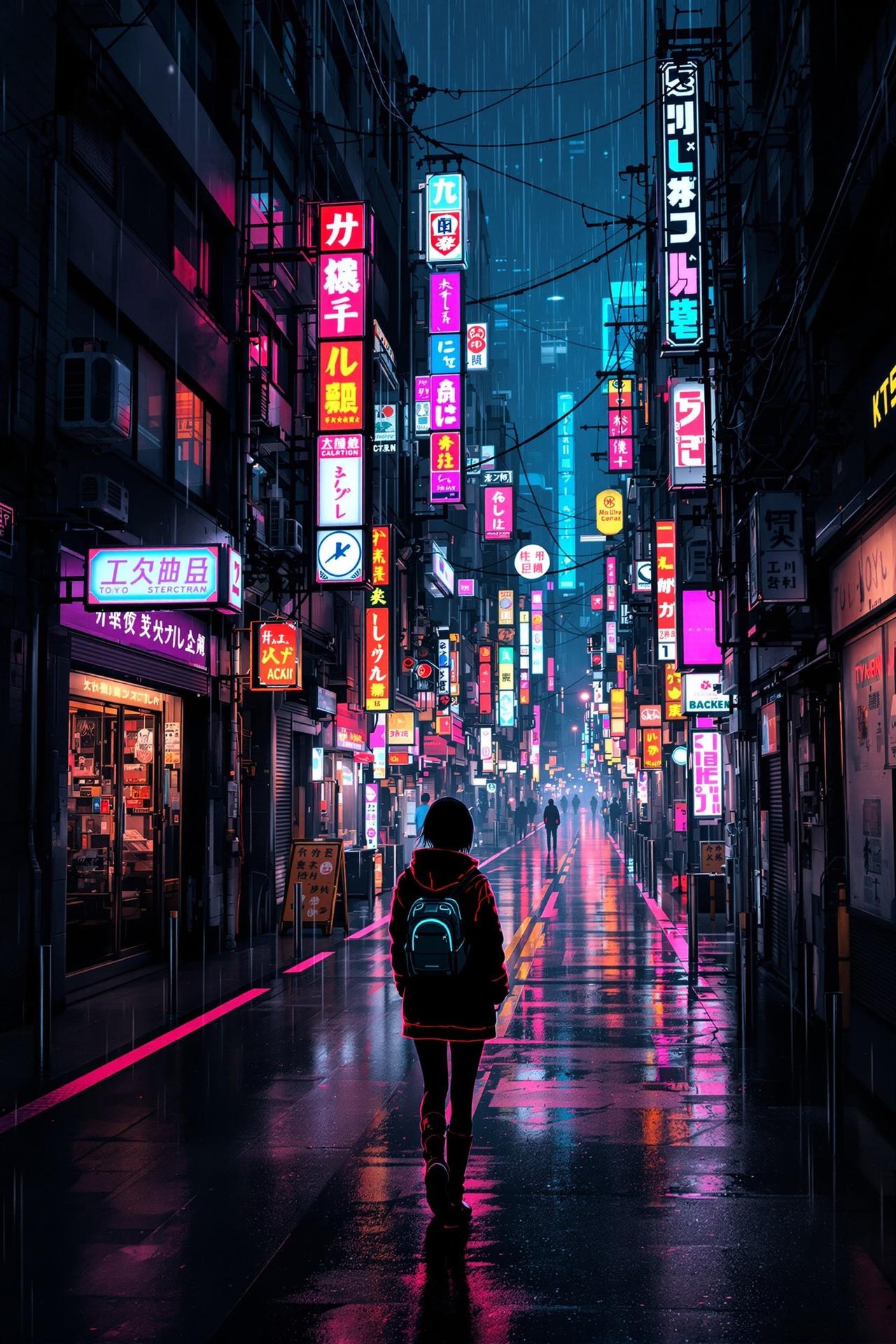 樱花日漫人气番剧 - 赛博朋克·东京